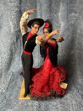 MARIN CHICLANA Male/Female Vintage 1960s Genuine Spanish Flamenco Dancer Dolls